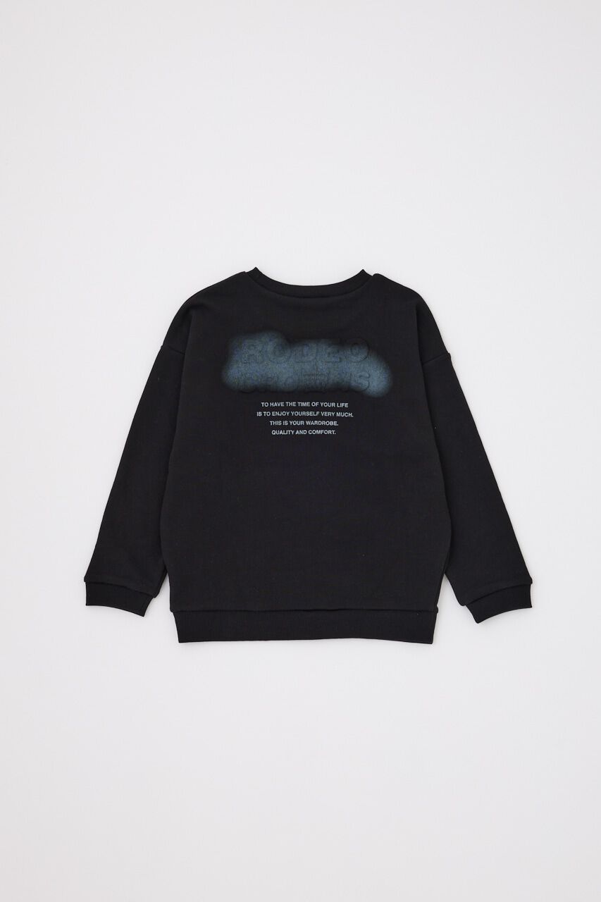 RODEO CROWNS「キッズ スプレー エンボス スウェット」|パーカー|