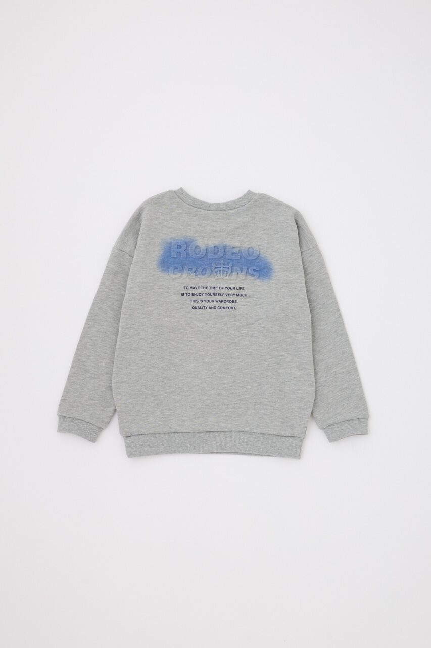 RODEO CROWNS「キッズ スプレー エンボス スウェット」|パーカー|
