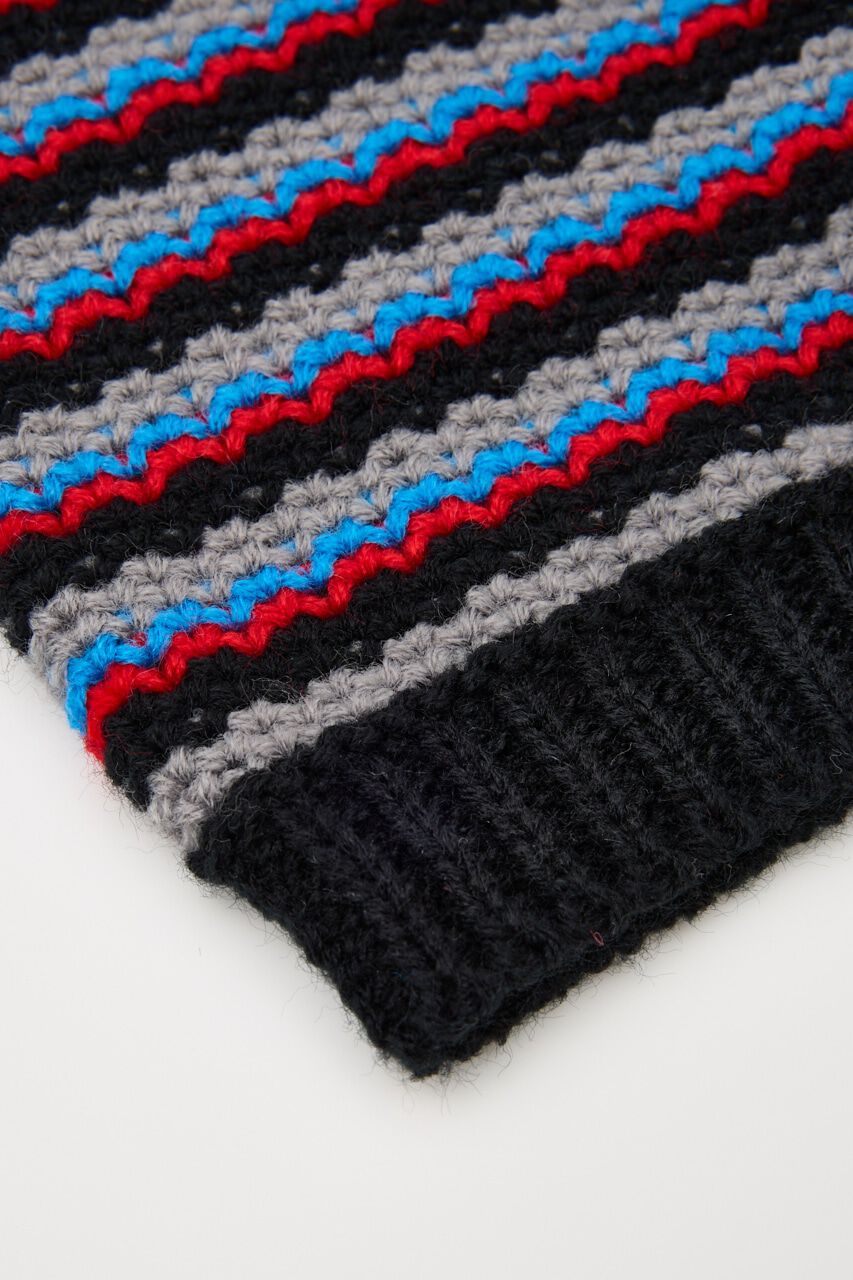 RODEO CROWNS「キッズNecoミミボーダーニットキャップ」|その他|