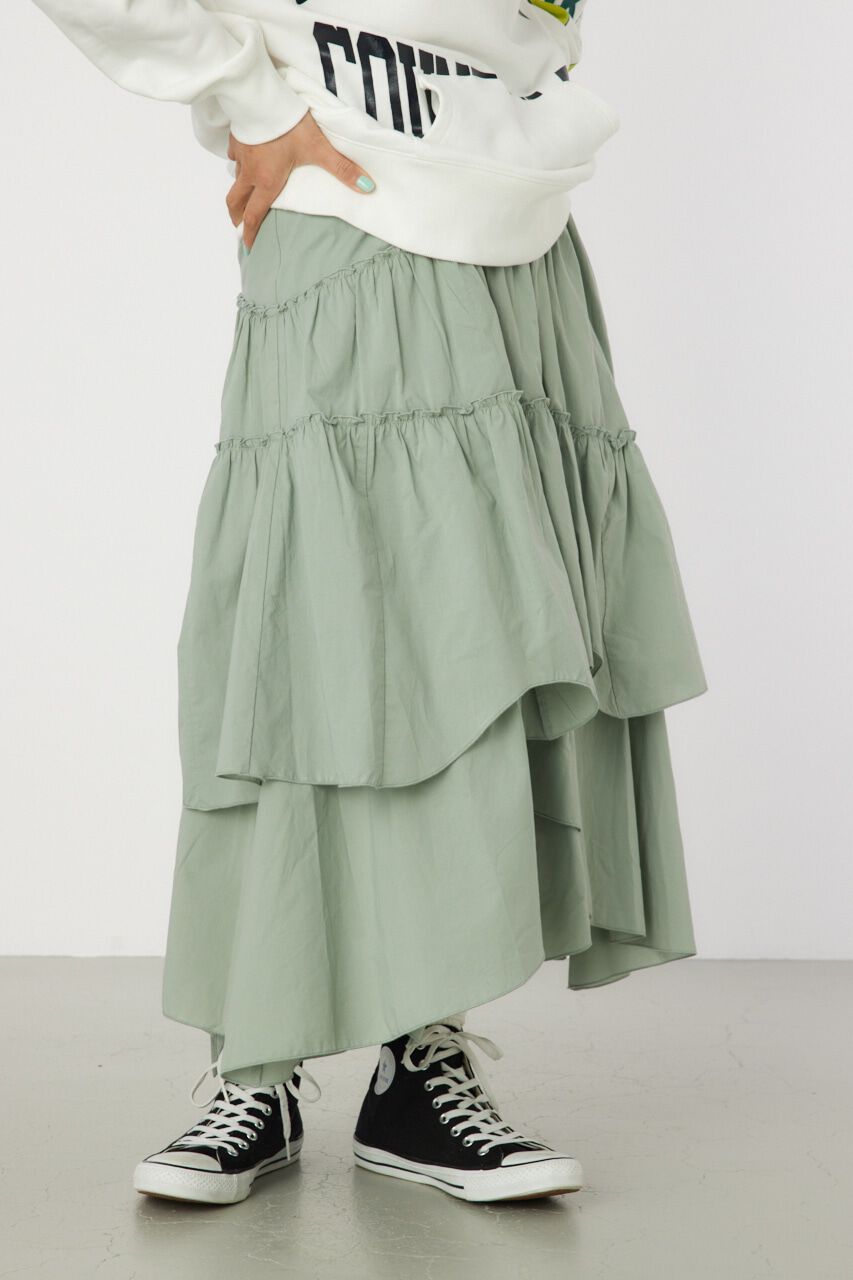 RODEO CROWNS「ランダムティアードスカート」|スカート|