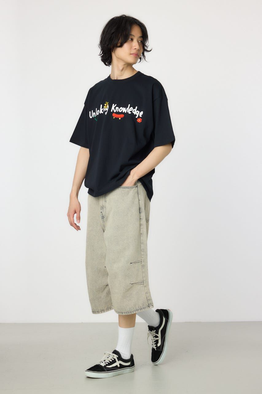 RODEO CROWNS「デニムバミューダパンツ」|デニム|