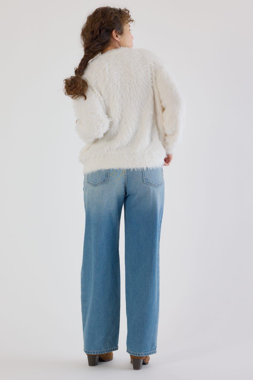 RODEO CROWNS「シャギーロゴニットトップス」|ニット・セーター|