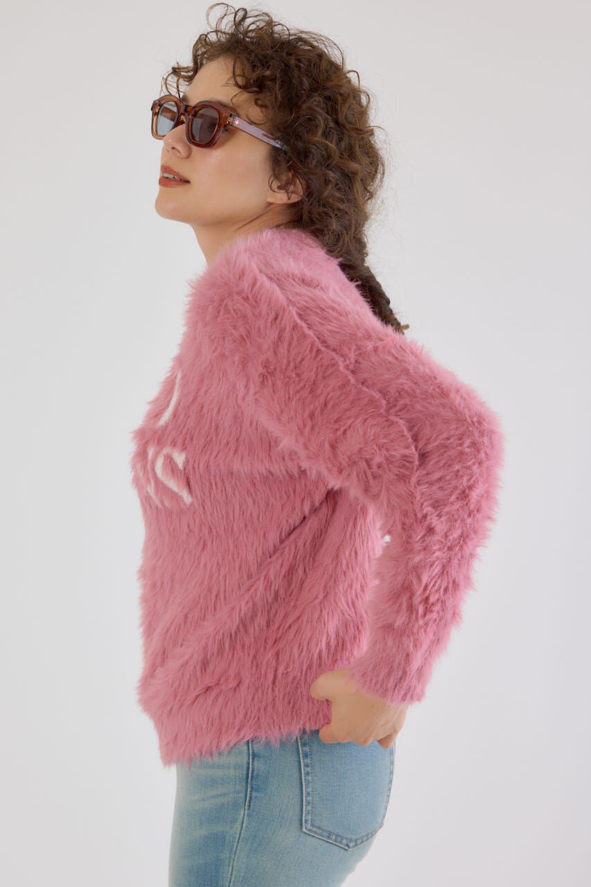 RODEO CROWNS「シャギーロゴニットトップス」|ニット・セーター|