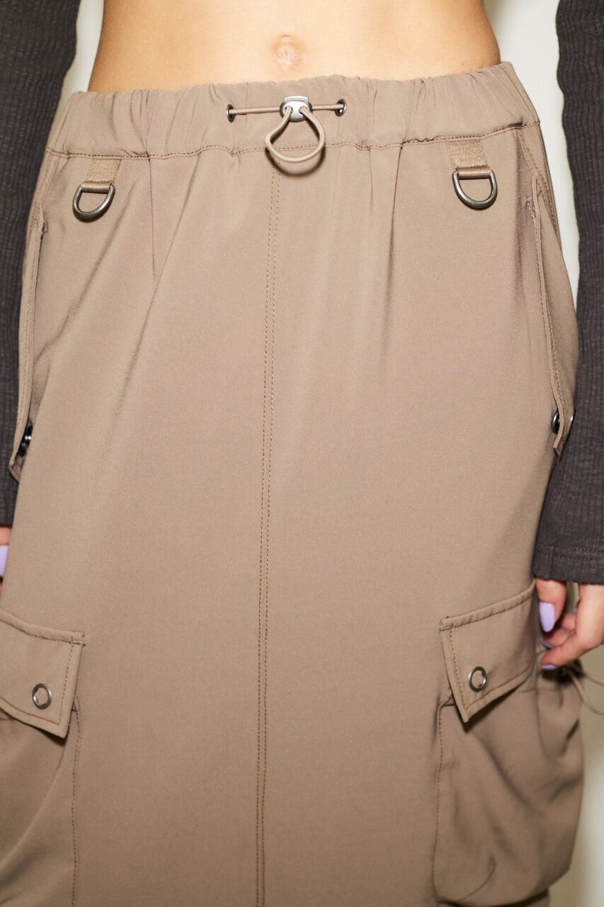 SLY「WOVEN CARGO COLUMN スカート」|スカート|