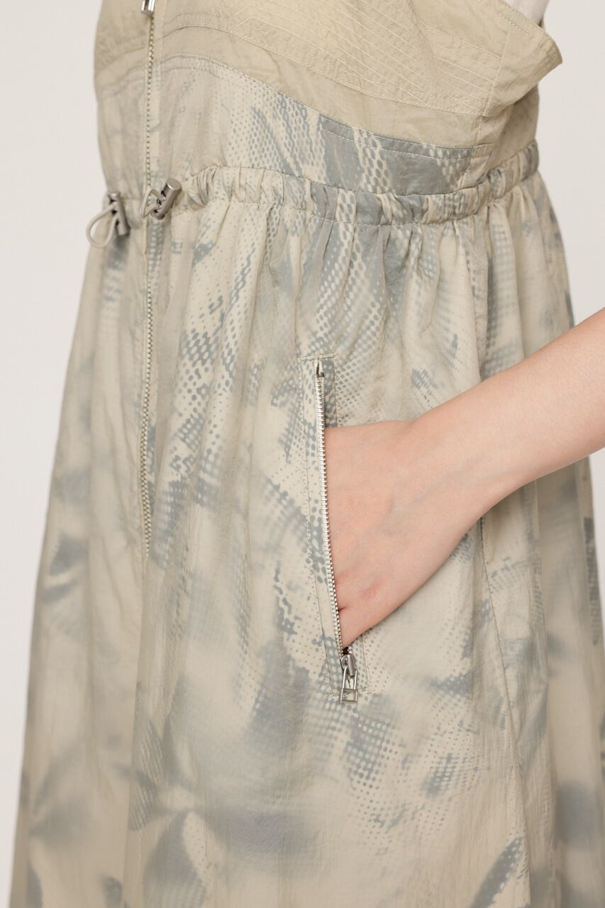 SLY「SHEER CAMI ZIP L／ドレス」|ワンピース|