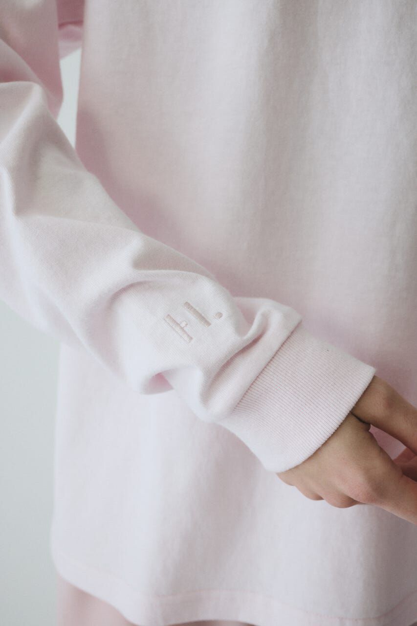 HeRIN.CYE「Side print long T-shirt」|Tシャツ・カットソー|