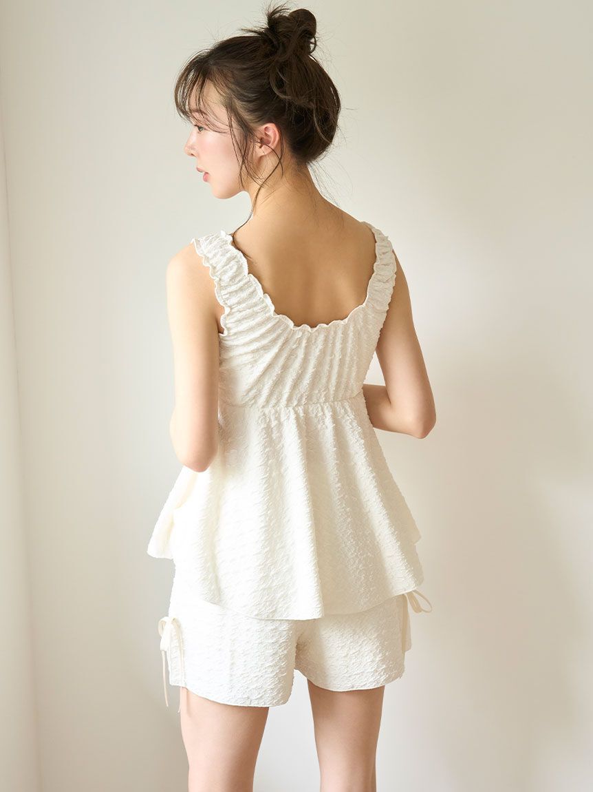 SNIDEL HOME「ポップコーンショートパンツ」|ルームウェア|