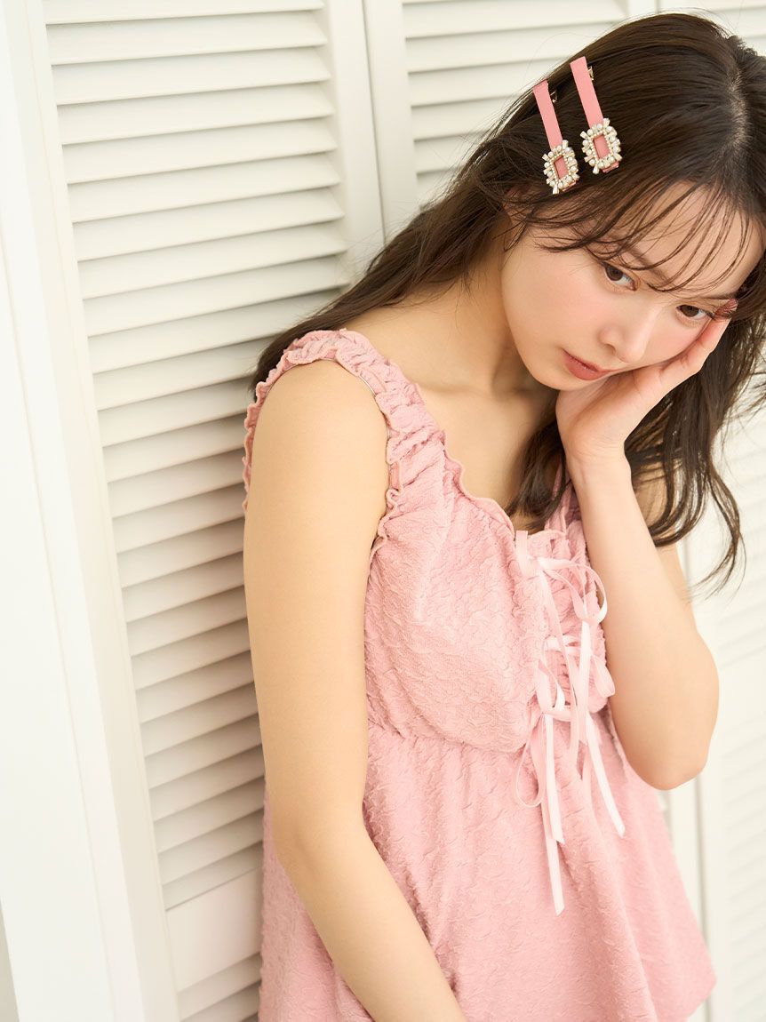 SNIDEL HOME「ビジューヘアクリップ」|その他|