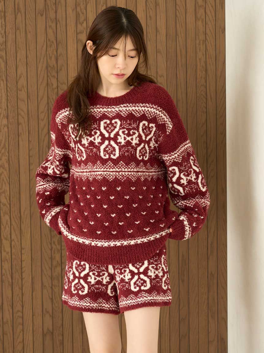 SNIDEL HOME「ノルディックショートパンツ」|ルームウェア|