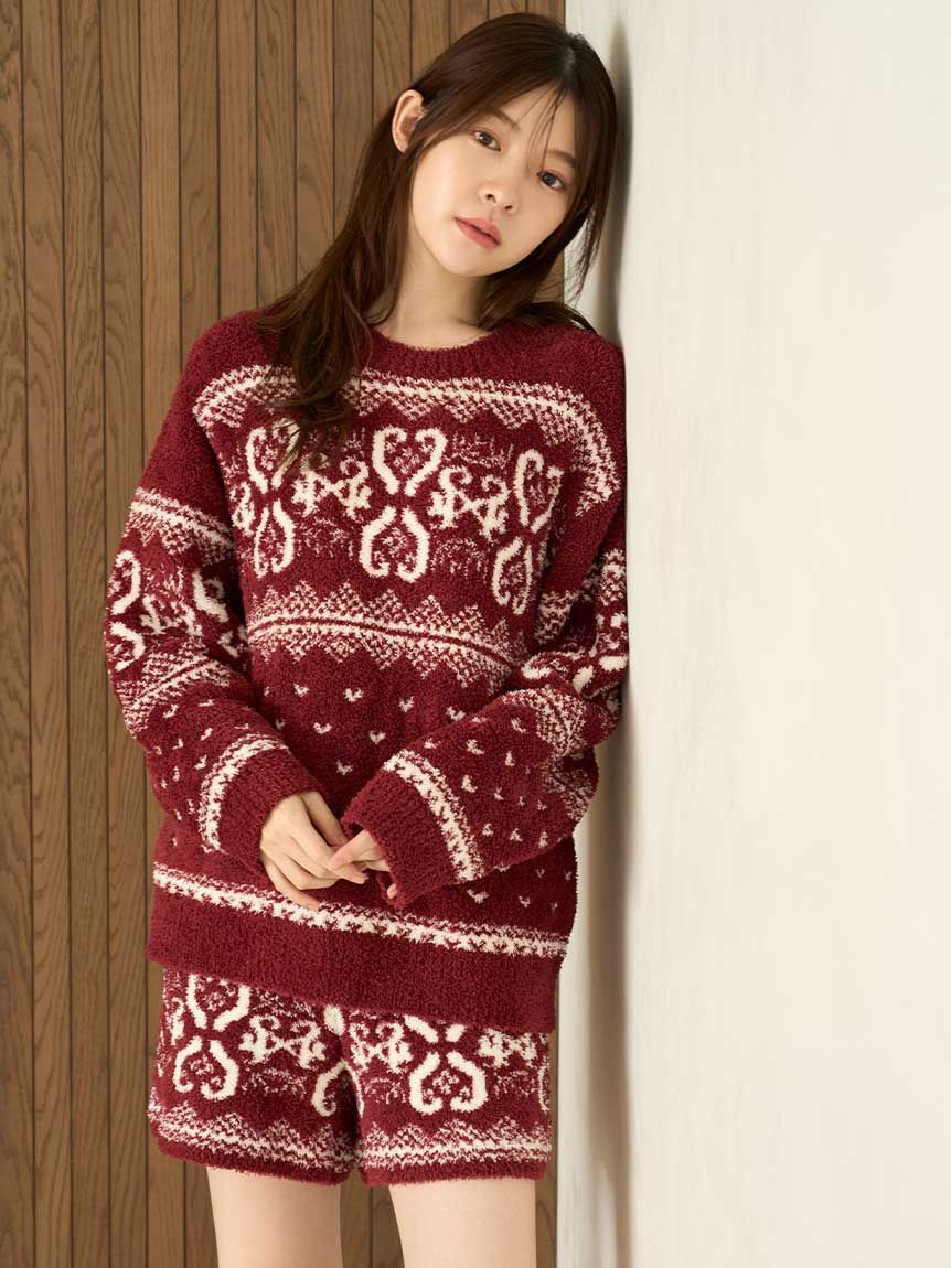 SNIDEL HOME「ノルディックショートパンツ」|ルームウェア|