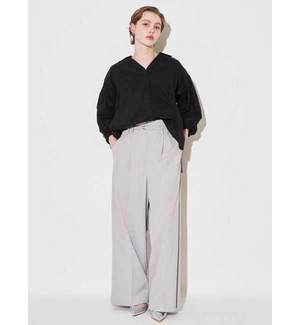 ELENDEEK「HIGH WAIST TUCK WIDE PT」|その他|