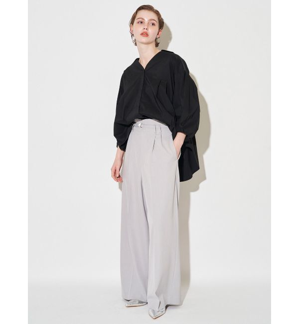 ELENDEEK「HIGH WAIST TUCK WIDE PT」|その他|