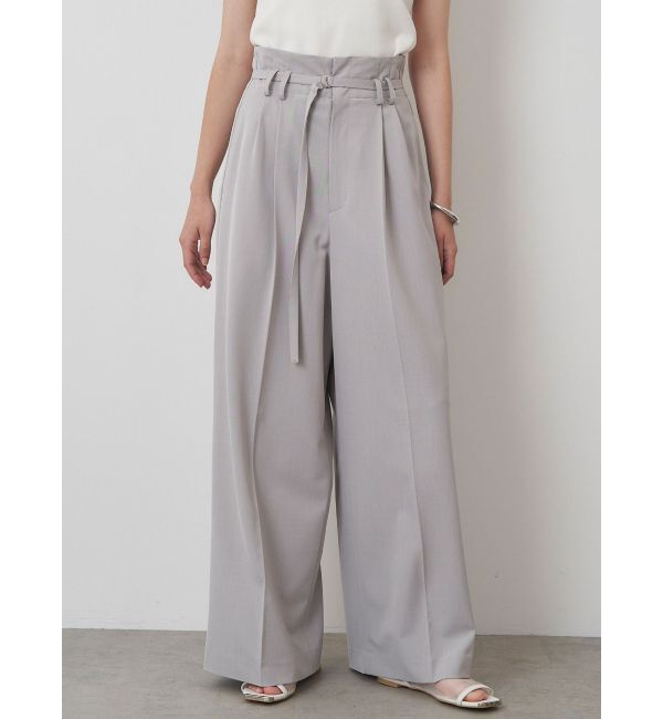 ELENDEEK「HIGH WAIST TUCK WIDE PT」|その他|