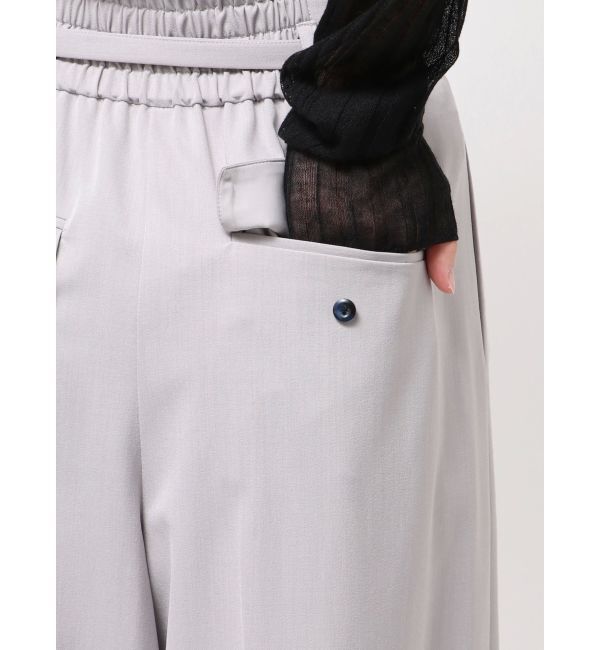 ELENDEEK「HIGH WAIST TUCK WIDE PT」|その他|