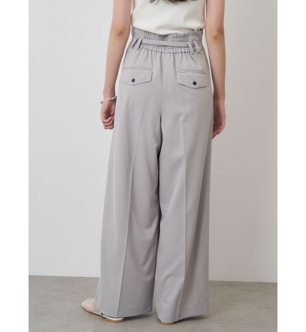 ELENDEEK「HIGH WAIST TUCK WIDE PT」|その他|