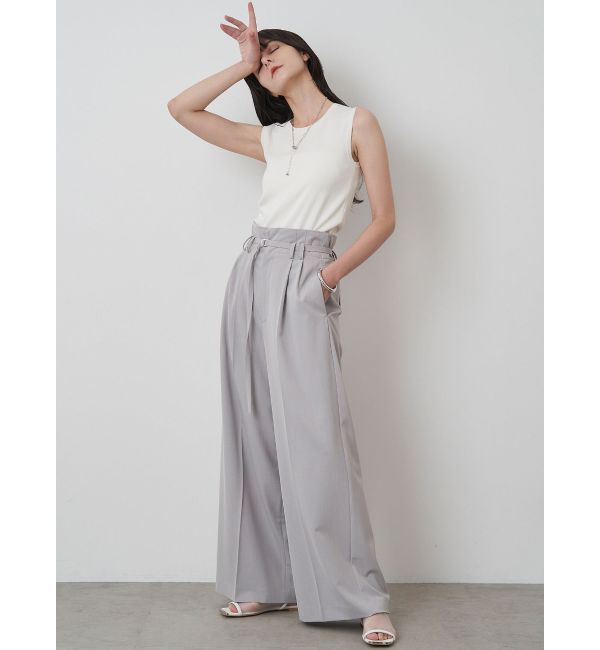 ELENDEEK「HIGH WAIST TUCK WIDE PT」|その他|