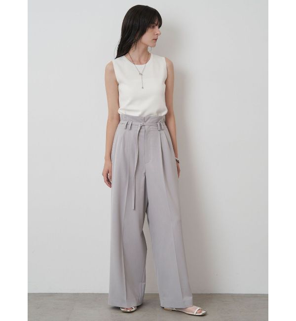 ELENDEEK「HIGH WAIST TUCK WIDE PT」|その他|
