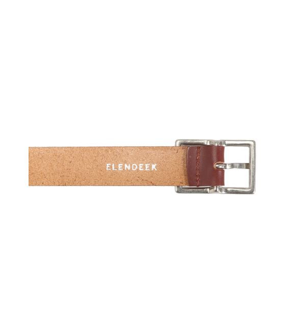 ELENDEEK「SQUARE BUCKLE BELT」|ベルト|