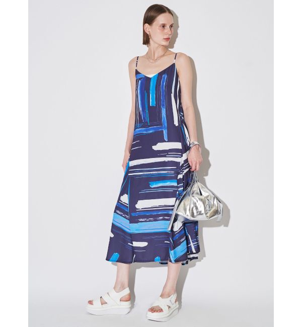 ELENDEEK「FLUID LINE CAMI OP」|ワンピース|