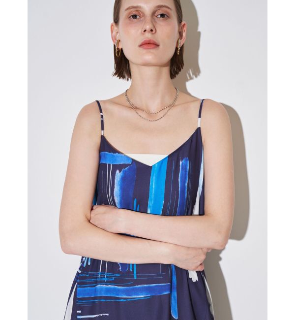 ELENDEEK「FLUID LINE CAMI OP」|ワンピース|