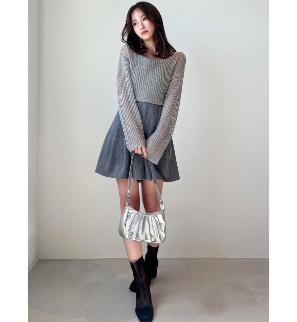 RESEXXY「ギャザーデザインハンドバッグ」|ハンドバッグ|