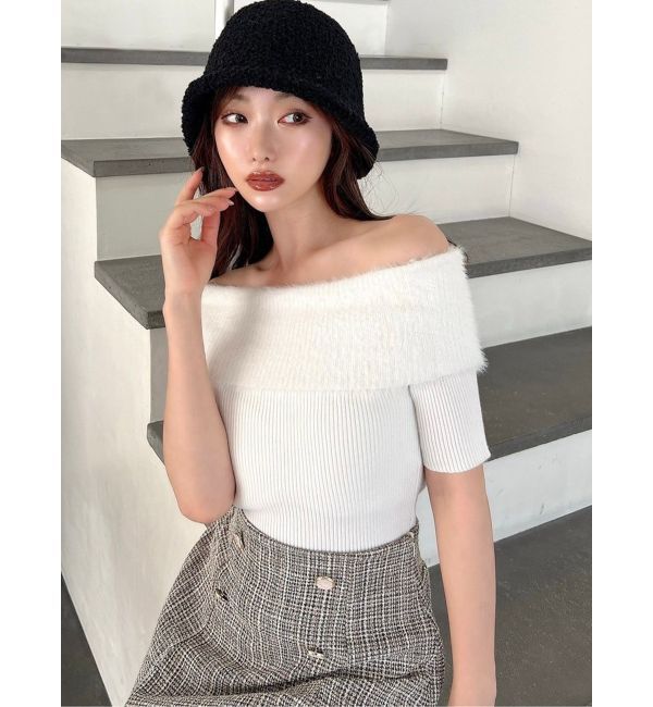 RESEXXY「ブラッシュドベルハット」|ハット|