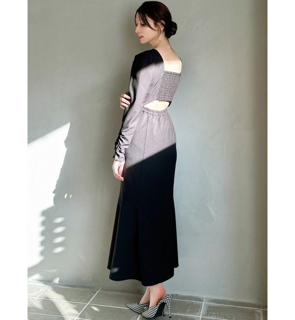 RESEXXY「バックオープンマーメイドワンピース」|ワンピース|