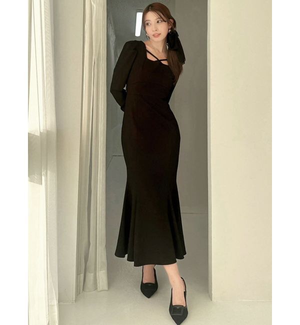 RESEXXY「バックオープンマーメイドワンピース」|ワンピース|