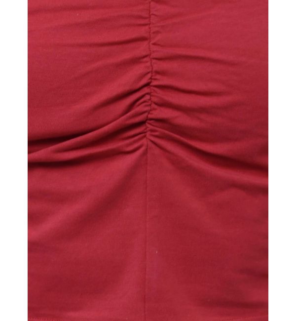 RESEXXY「デコルテギャザーカットトップス」|Tシャツ・カットソー|