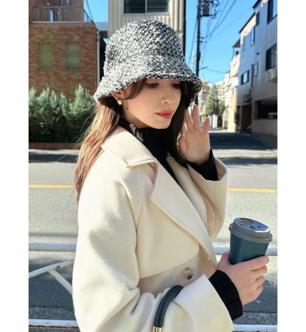 RESEXXY「ツイードバケットハット」|ハット|