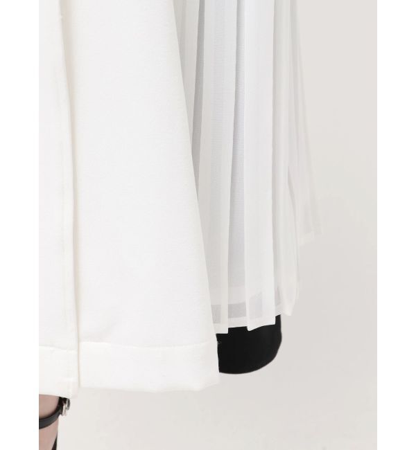 RESEXXY「サイドプリーツトレンチコート」|トレンチコート|