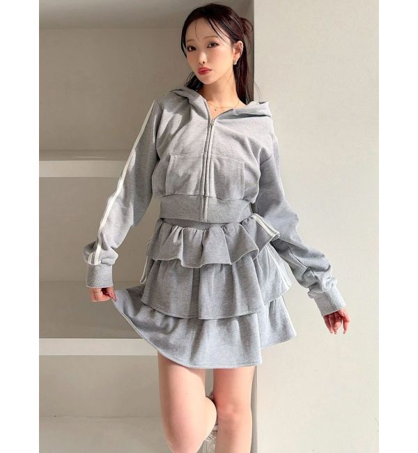 RESEXXY「ボリュームフレアミニスカート【セットアップ着用可能】」|スカート|