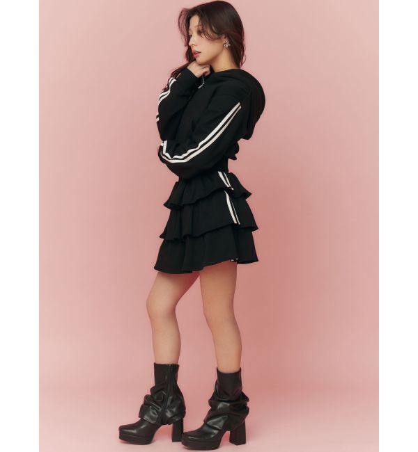 RESEXXY「ボリュームフレアミニスカート【セットアップ着用可能】」|スカート|