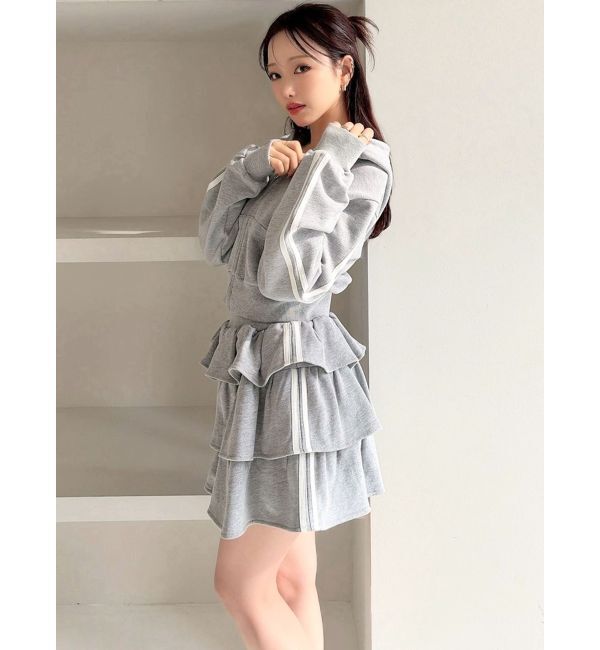 RESEXXY「ボリュームフレアミニスカート【セットアップ着用可能】」|スカート|