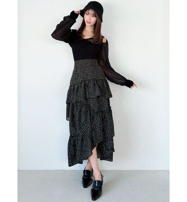 RESEXXY「シアースリーブニットプルオーバー」|ニット・セーター|