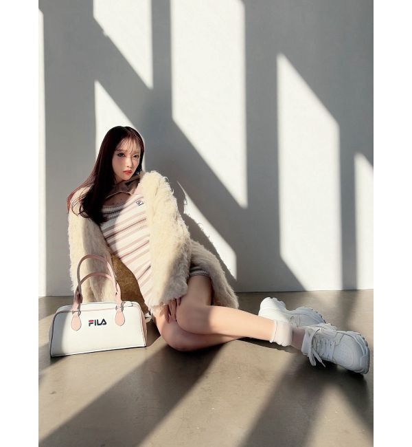 RESEXXY「【FILA】フーディミニニットワンピース」|ワンピース|