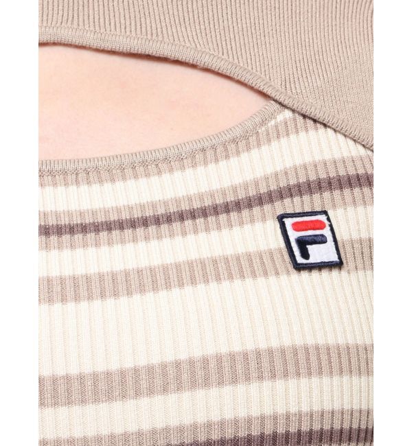 RESEXXY「【FILA】フーディミニニットワンピース」|ワンピース|