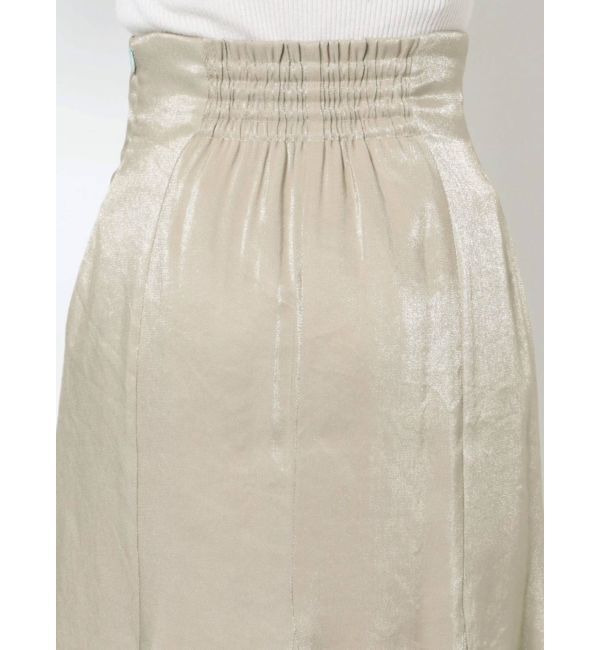dazzlin「【吉田朱里コラボ】グロッシーセミフレアスカート」|スカート|