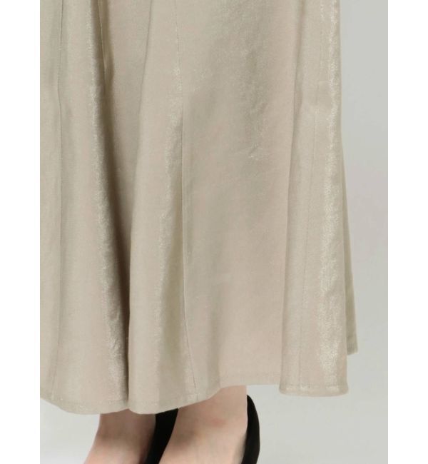 dazzlin「【吉田朱里コラボ】グロッシーセミフレアスカート」|スカート|