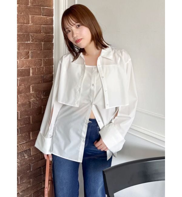 dazzlin「リボンネームデニムパンツ」|デニム|