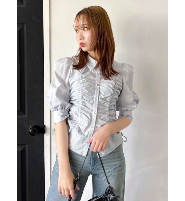 dazzlin「リボンネームデニムパンツ」|デニム|