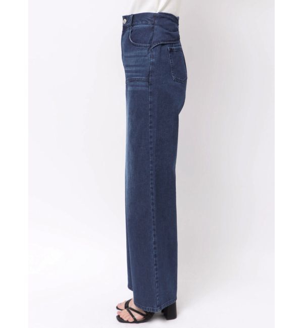 dazzlin「リボンネームデニムパンツ」|デニム|