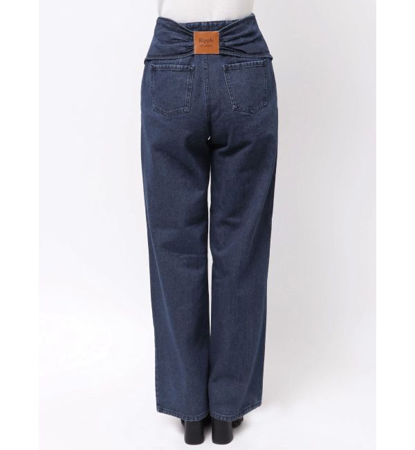 dazzlin「リボンネームデニムパンツ」|デニム|