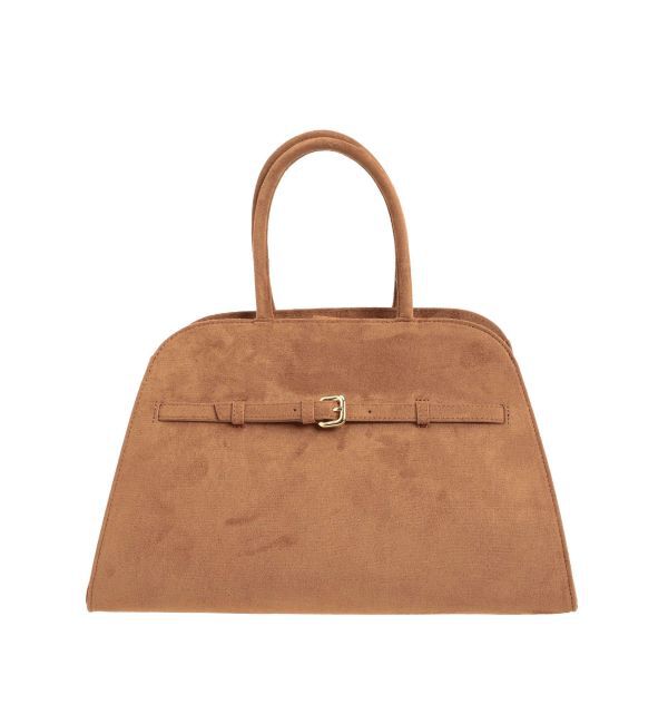 dazzlin「フェイクスエードビッグバッグ」|ボストンバッグ|