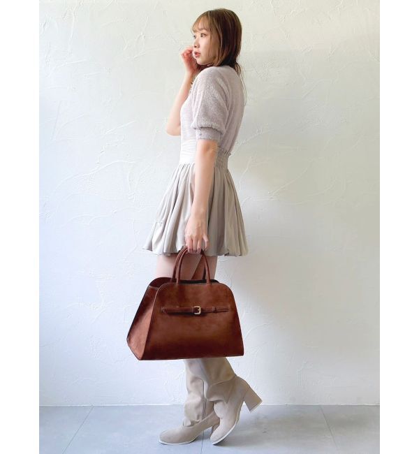 dazzlin「フェイクスエードビッグバッグ」|ボストンバッグ|