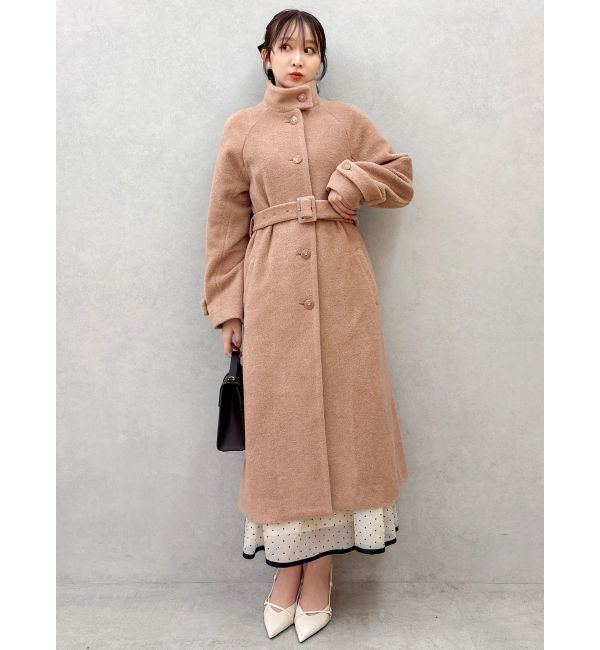 dazzlin「【藤井サチコラボ】スタンドウールライクコート」|その他|