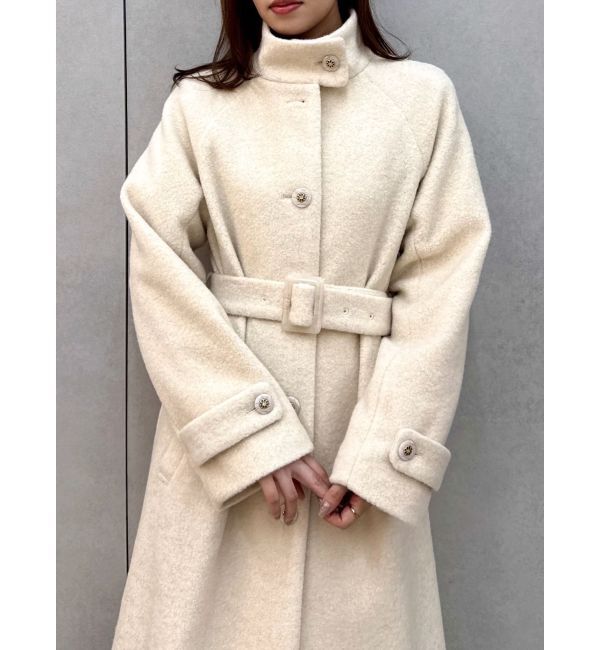 dazzlin「【藤井サチコラボ】スタンドウールライクコート」|その他|