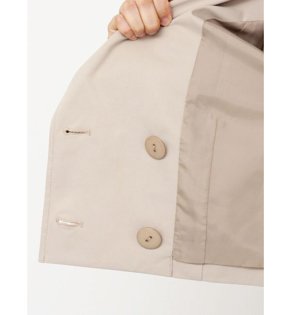 dazzlin「ケープショートトレンチジャケット」|トレンチコート|