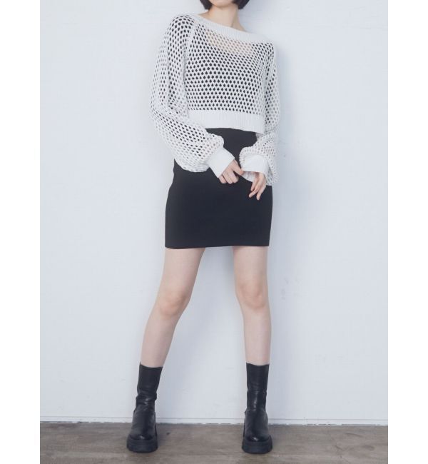 EMODA「クロシェニットワンピース」|ワンピース|