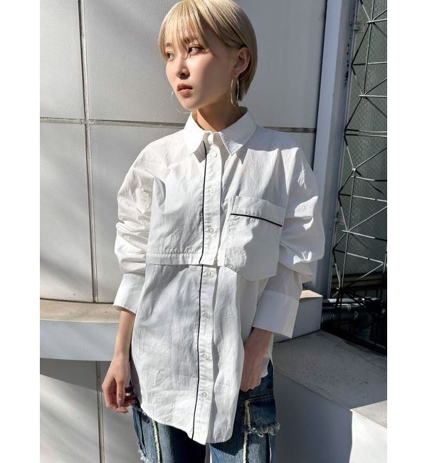 EMODA「2WAYオーバーシャツ」|シャツ・ブラウス|